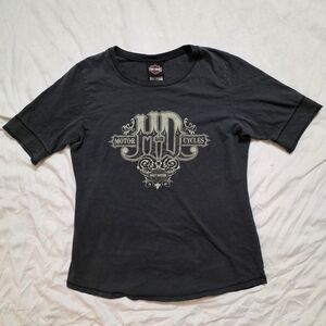 Harley-Davidson Black Graphic T-Shirt